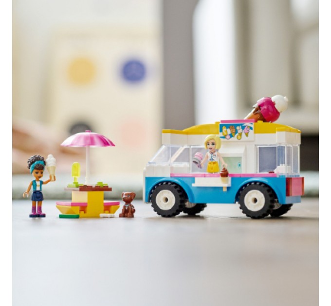 LEGO Конструктор LEGO Friends Фургон із морозивом 84 деталі (41715)
