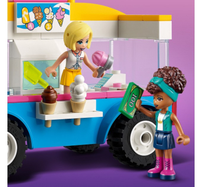 LEGO Конструктор LEGO Friends Фургон із морозивом 84 деталі (41715)