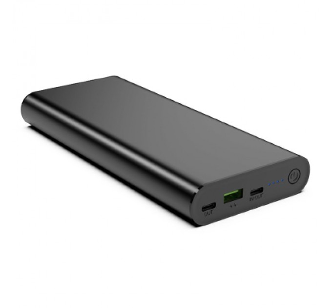 PowerPlant Батарея універсальна PowerPlant 26800mAh, PD/100W+18W, QC/3.0, USB-C*2, USB-A (PB930470)