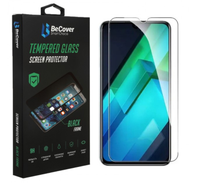 BeCover Скло захисне BeCover Infinix Note 12 (X663D) 3D Crystal Clear Glass (708088)