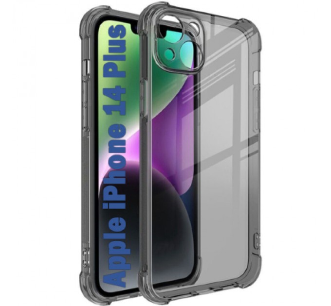 BeCover Чохол до мобільного телефона BeCover Anti-Shock Apple iPhone 14 Plus Grey (708252)