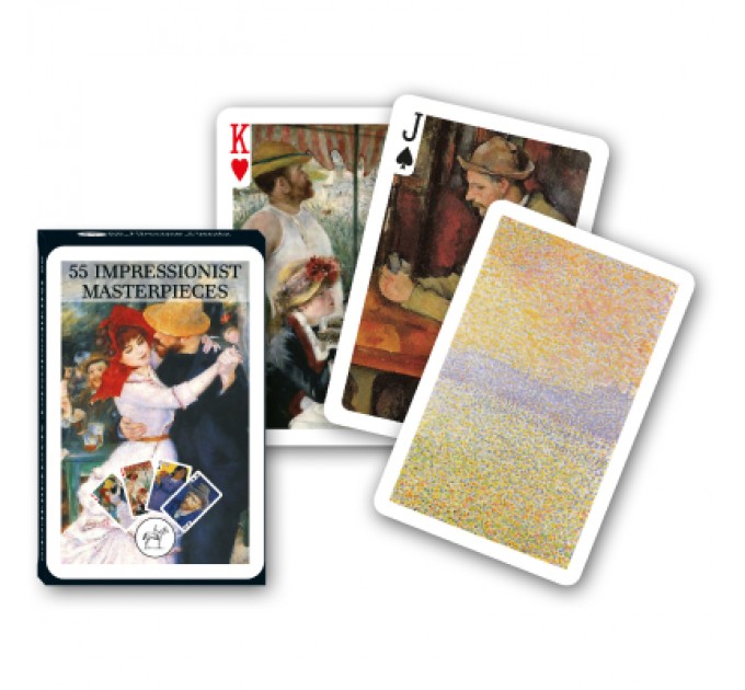 Piatnik Гральні карти Piatnik Шедеври імпресіоністів, 1 колода х 55 карт (PT-112218)
