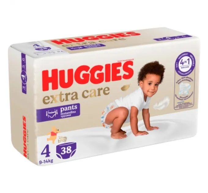 Підгузки Huggies Extra Care Pants 4 9-14 кг 38 шт (5029053549323)