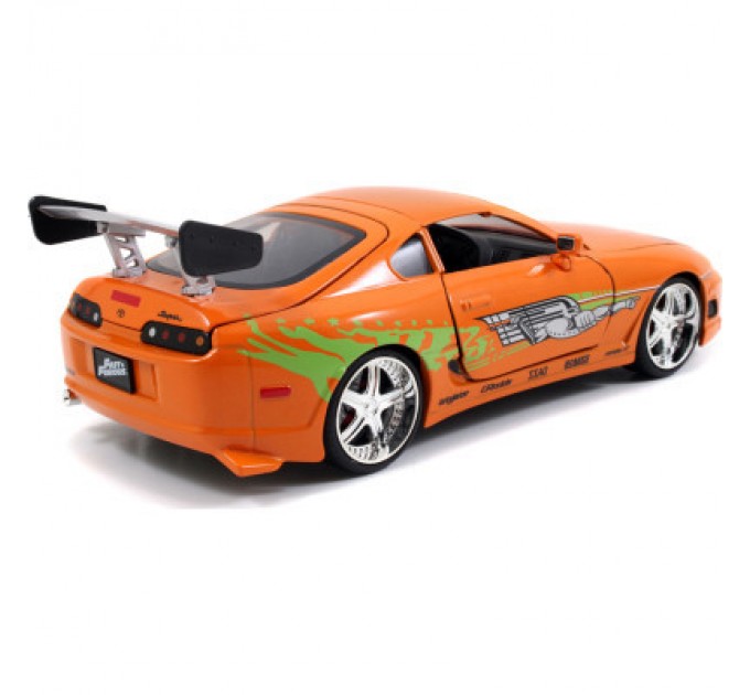 Jada Машина Jada металева Форсаж Toyota Supra (1995) + фігурка Браяна 1:24 (253205001)