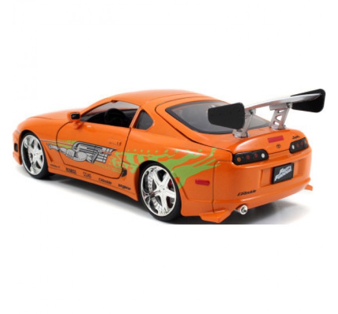 Jada Машина Jada металева Форсаж Toyota Supra (1995) + фігурка Браяна 1:24 (253205001)