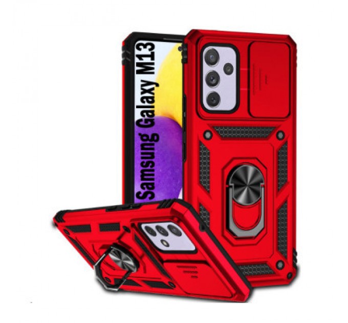 BeCover Чохол до мобільного телефона BeCover Military Samsung Galaxy M13 SM-M135 Red (708210)