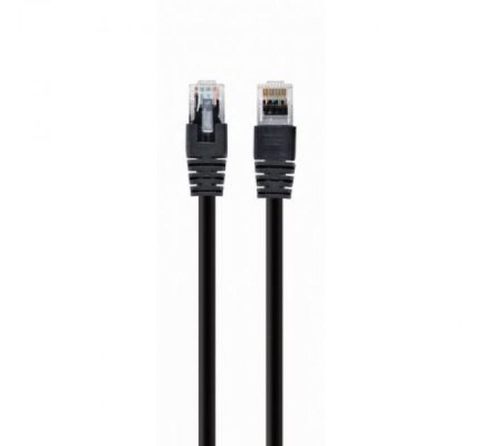 Cablexpert Патч-корд 3м UTP cat 6 CCA black Cablexpert (PP6U-3M/BK)