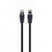 Cablexpert Патч-корд 3м UTP cat 6 CCA black Cablexpert (PP6U-3M/BK)