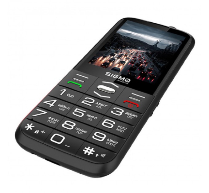 Sigma Мобільний телефон Sigma Comfort 50 Grace Type-C Black (4827798121818)