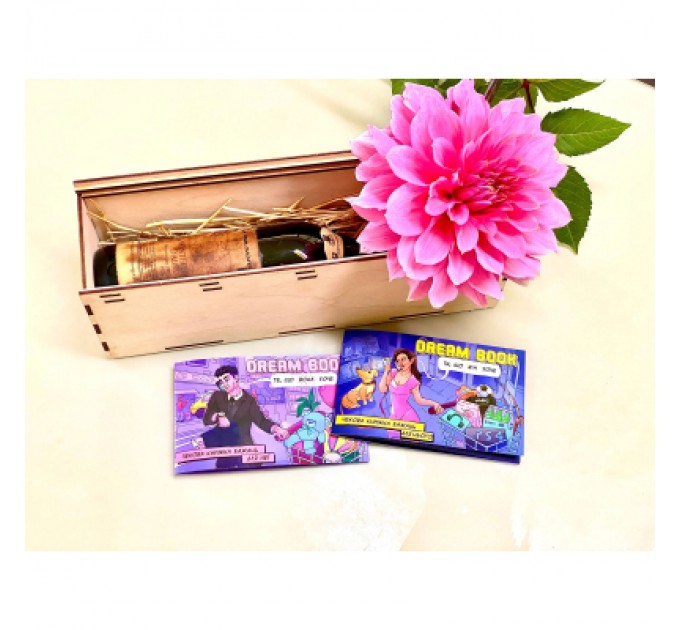 Настільна гра 18+ Bombat game Dream Book Чекова книжка бажань для неї (укр.) (4820172800316)