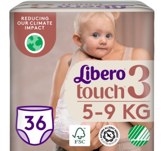 Libero Підгузки Libero Touch Pants Розмір 3 (5-9 кг) 36 шт (7322541739472)