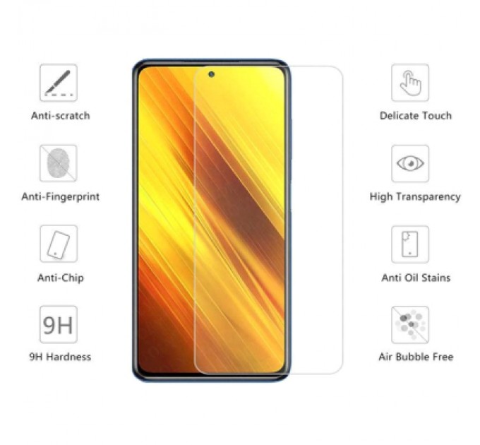 Drobak Скло захисне Drobak Poco X3 (242437)