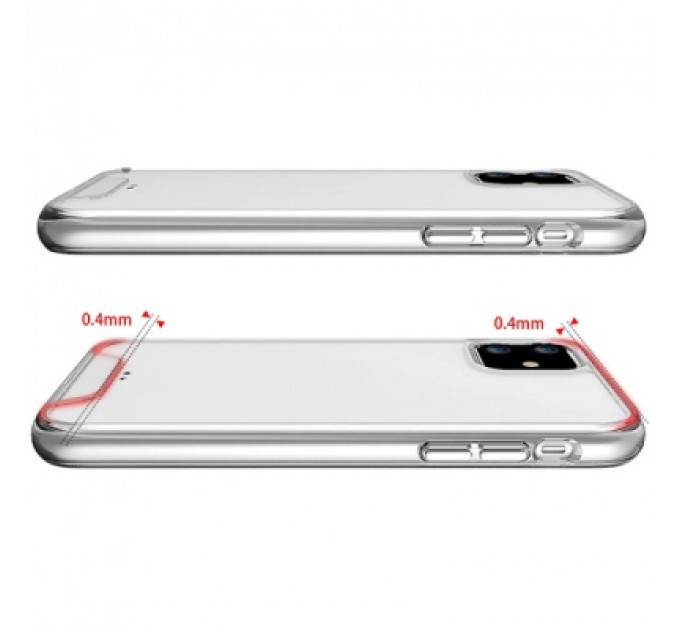 BeCover Чохол до мобільного телефона BeCover Space Case Apple iPhone 11 Transparancy (708578)