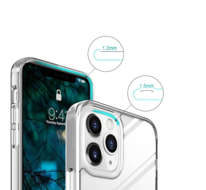 BeCover Чохол до мобільного телефона BeCover Space Case Apple iPhone 14 Pro Max Transparancy (708584)