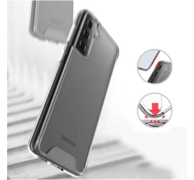 BeCover Чохол до мобільного телефона BeCover Space Case Samsung Galaxy S22 SM-S901 Transparancy (708588)