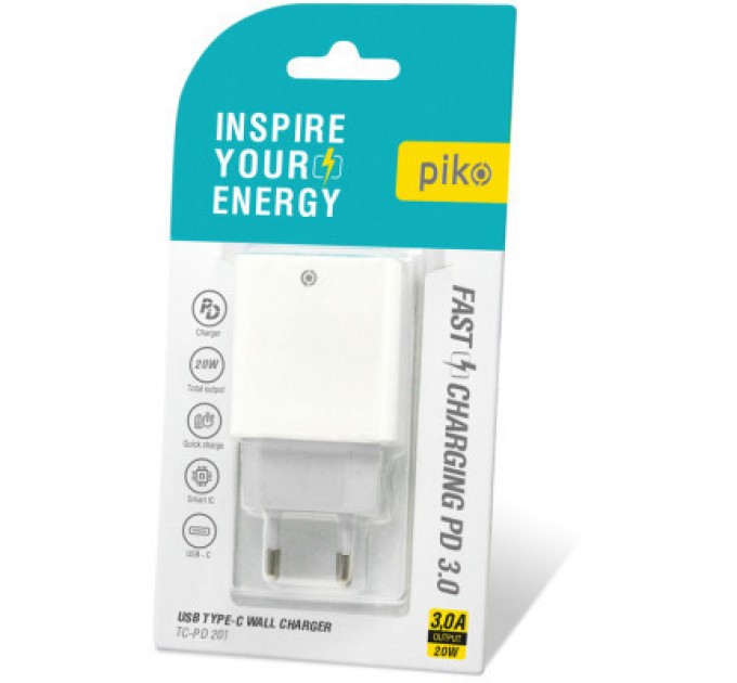 Piko Зарядний пристрій Piko TC-PD201 (1283126521447)