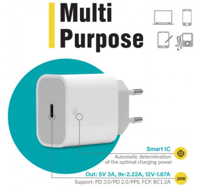 Piko Зарядний пристрій Piko TC-PD201 (1283126521447)