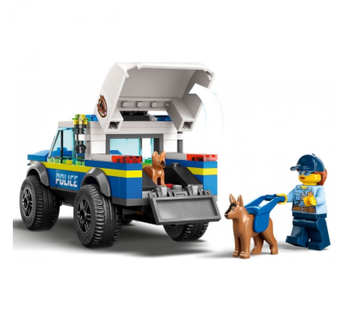 LEGO Конструктор LEGO City Мобільний майданчик для дресування поліцейських собак 197 деталей (60369)