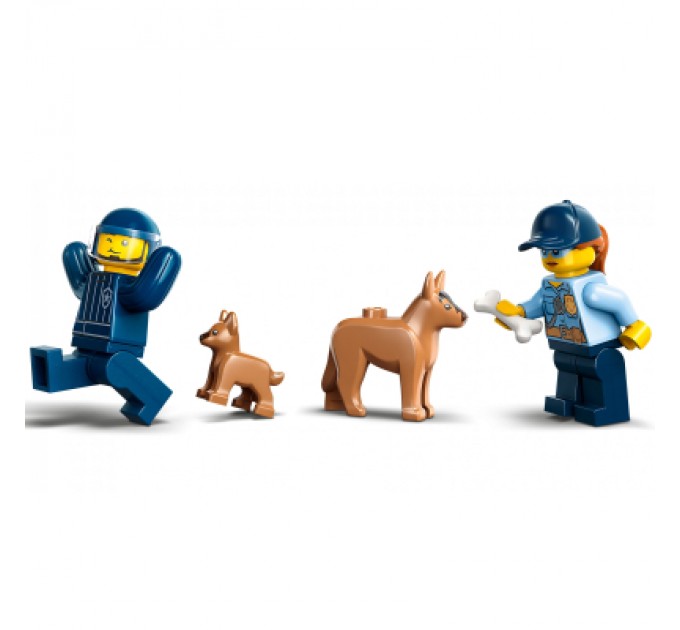 LEGO Конструктор LEGO City Мобільний майданчик для дресування поліцейських собак 197 деталей (60369)