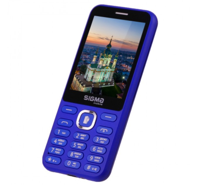 Sigma Мобільний телефон Sigma X-style 31 Power Type-C Blue (4827798855027)