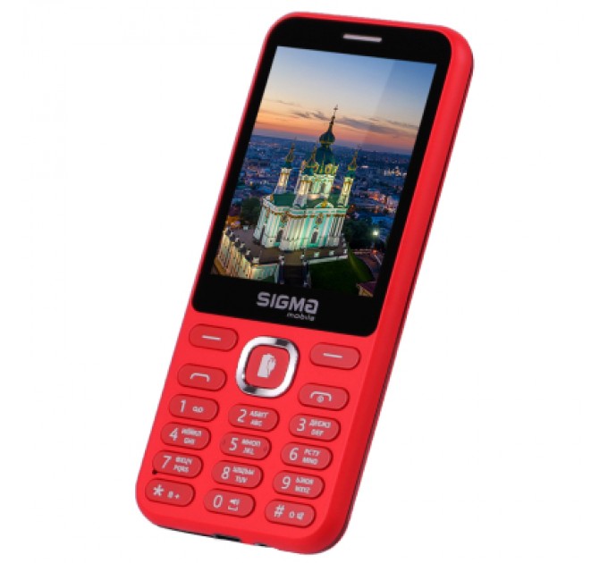 Sigma Мобільний телефон Sigma X-style 31 Power Type-C Red (4827798855058)
