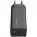 ColorWay Зарядний пристрій ColorWay GaN3 Pro Power Delivery (USB-A + 2 USB TYPE-C) (65W) (CW-CHS039PD-BK)
