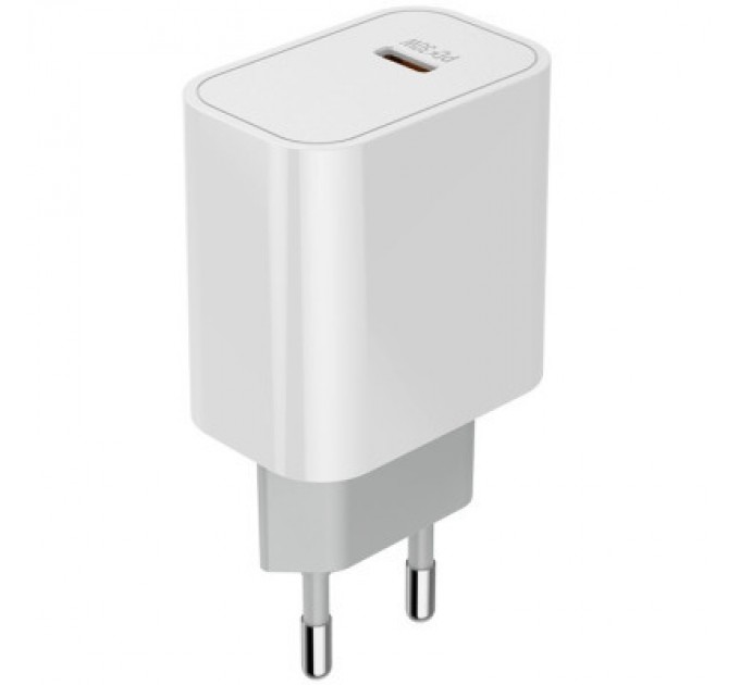 ColorWay Зарядний пристрій ColorWay PD Port PPS USB Type-C (30W) white (CW-CHS038PD-WT)