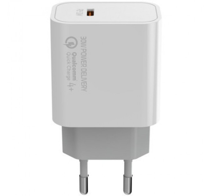 ColorWay Зарядний пристрій ColorWay PD Port PPS USB Type-C (30W) white (CW-CHS038PD-WT)