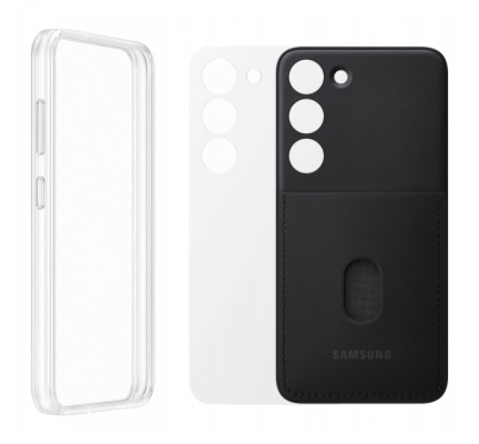 Samsung Чохол до мобільного телефона Samsung Galaxy S23 Frame Case Black (EF-MS911CBEGRU)