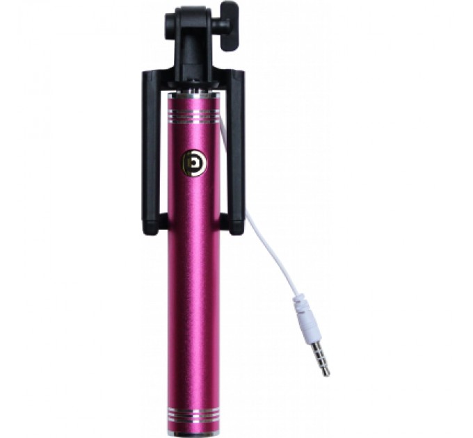Grand-X Монопод для селфі Grand-X Metallic 3,5 U-крепление 170-750мм Pink (M35UP)