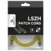 Cablexpert Патч-корд 0.5м S/FTP Cat 6A CU LSZH yellow Cablexpert (PP6A-LSZHCU-Y-0.5M)