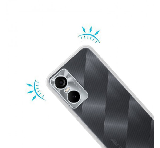 BeCover Чохол до мобільного телефона BeCover Tecno Pop 6 Pro (BE8) Transparancy (708666)