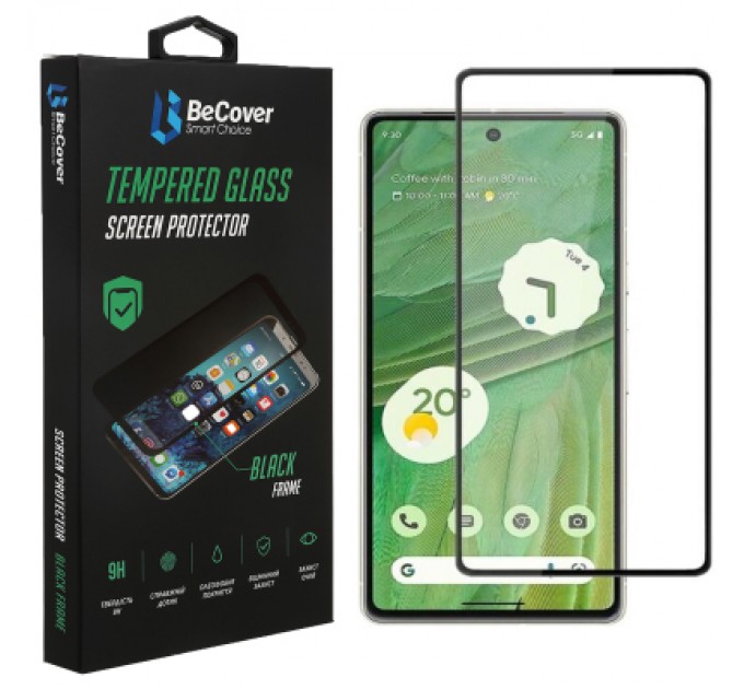 BeCover Скло захисне BeCover Google Pixel 7 Black (708571)