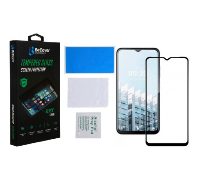 BeCover Скло захисне BeCover Tecno Pop 6 Pro (BE8) Black (708556)