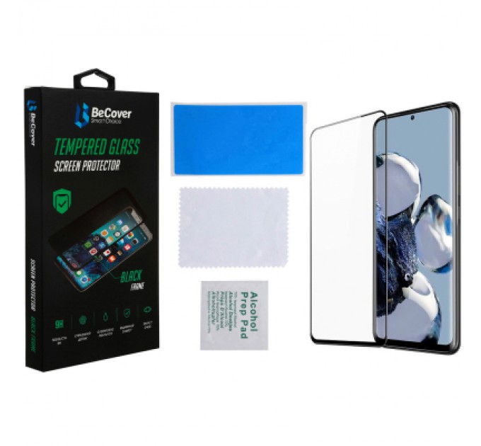 BeCover Скло захисне BeCover Xiaomi 12T / 12T Pro Black (708558)