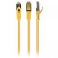 Cablexpert Патч-корд 1м S/FTP Cat 6A CU LSZH yellow Cablexpert (PP6A-LSZHCU-Y-1M)