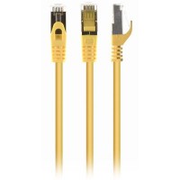 Патч-корд 1м S/FTP Cat 6A CU LSZH yellow Cablexpert (PP6A-LSZHCU-Y-1M)