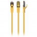 Cablexpert Патч-корд 1м S/FTP Cat 6A CU LSZH yellow Cablexpert (PP6A-LSZHCU-Y-1M)