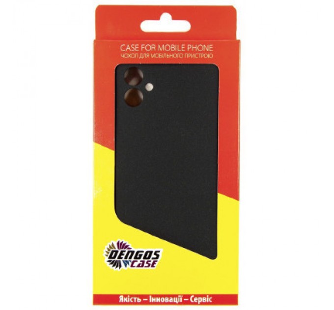Dengos Чохол до мобільного телефона Dengos Carbon Samsung Galaxy A04e (black) (DG-TPU-CRBN-165)