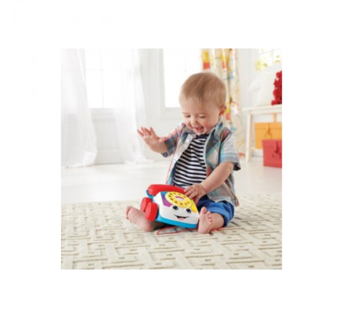 Розвиваюча іграшка Fisher-Price Іграшка-каталка "Веселий телефон" Fisher-Price (FGW66)
