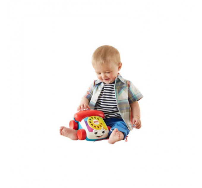 Розвиваюча іграшка Fisher-Price Іграшка-каталка "Веселий телефон" Fisher-Price (FGW66)