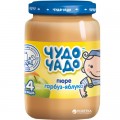 Чудо-Чадо Дитяче пюре Чудо-Чадо Яблуко та Гарбуз 4 місяці 170 г (4820003688267)