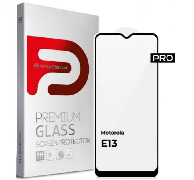 Armorstandart Скло захисне Armorstandart Pro Motorola E13 Black (ARM66133)