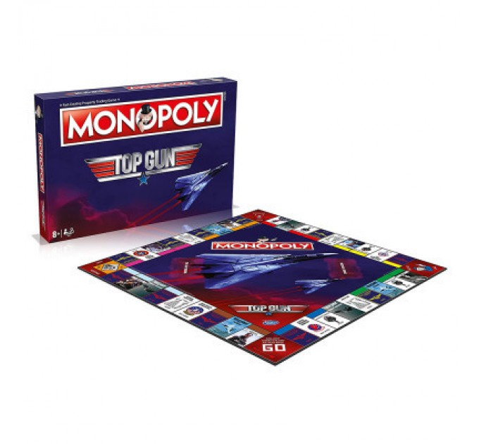 Winning Moves Настільна гра Winning Moves Top Gun Monopoly (WM00548-EN1-6)