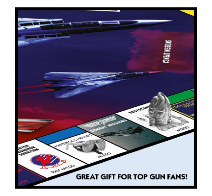 Winning Moves Настільна гра Winning Moves Top Gun Monopoly (WM00548-EN1-6)