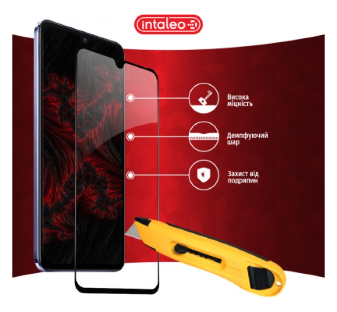 Intaleo Скло захисне Intaleo Full Glue Vivo V21 (1283126528484)