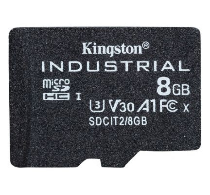 Kingston Карта пам'яті Kingston 8GB microSDHC class 10 UHS-I V30 A1 (SDCIT2/8GBSP)