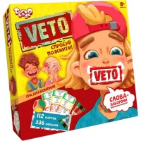 Настільна гра Danko Toys Вето (Veto), українська (VETO-01-01U) Настільна гра Danko Toys Вето (Veto), українська (VETO-01-01U)