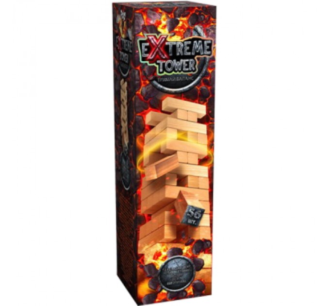Danko Toys Настільна гра Danko Toys Джанга Extreme Tower, українська (XTW-01-01U)