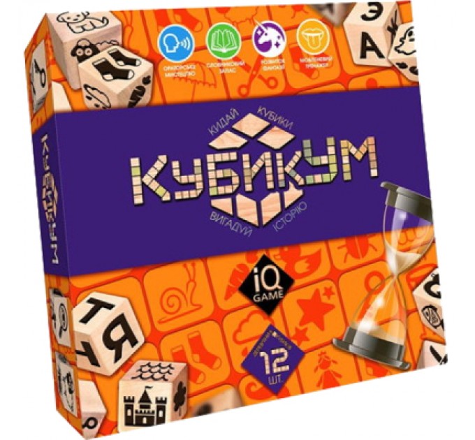 Danko Toys Настільна гра Danko Toys КубикУм, українська (G-KU-01U)